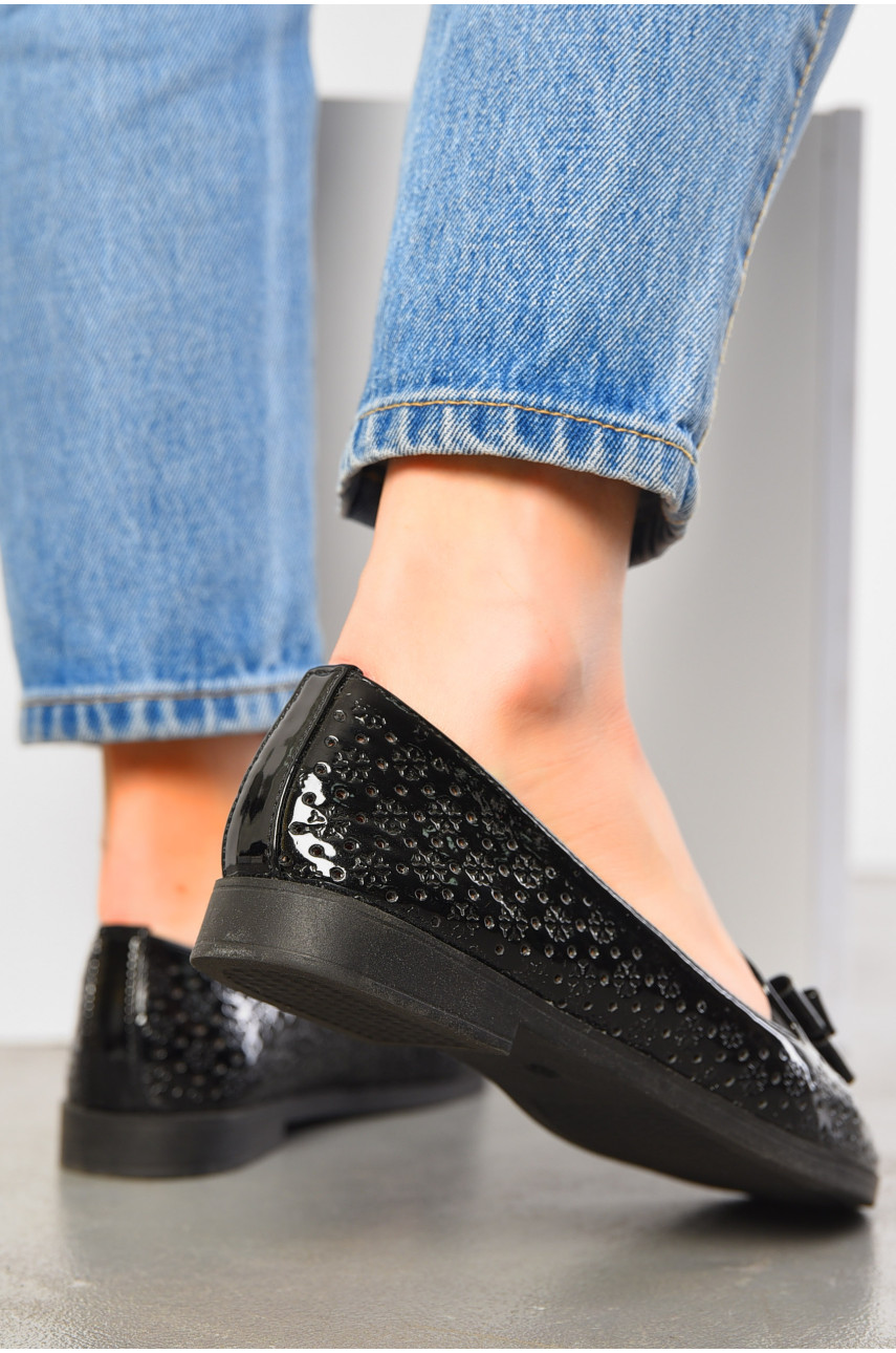 Балетки женские черного цвета 18-50384 195333 Балетки женские черного цвета 18-50384 195333