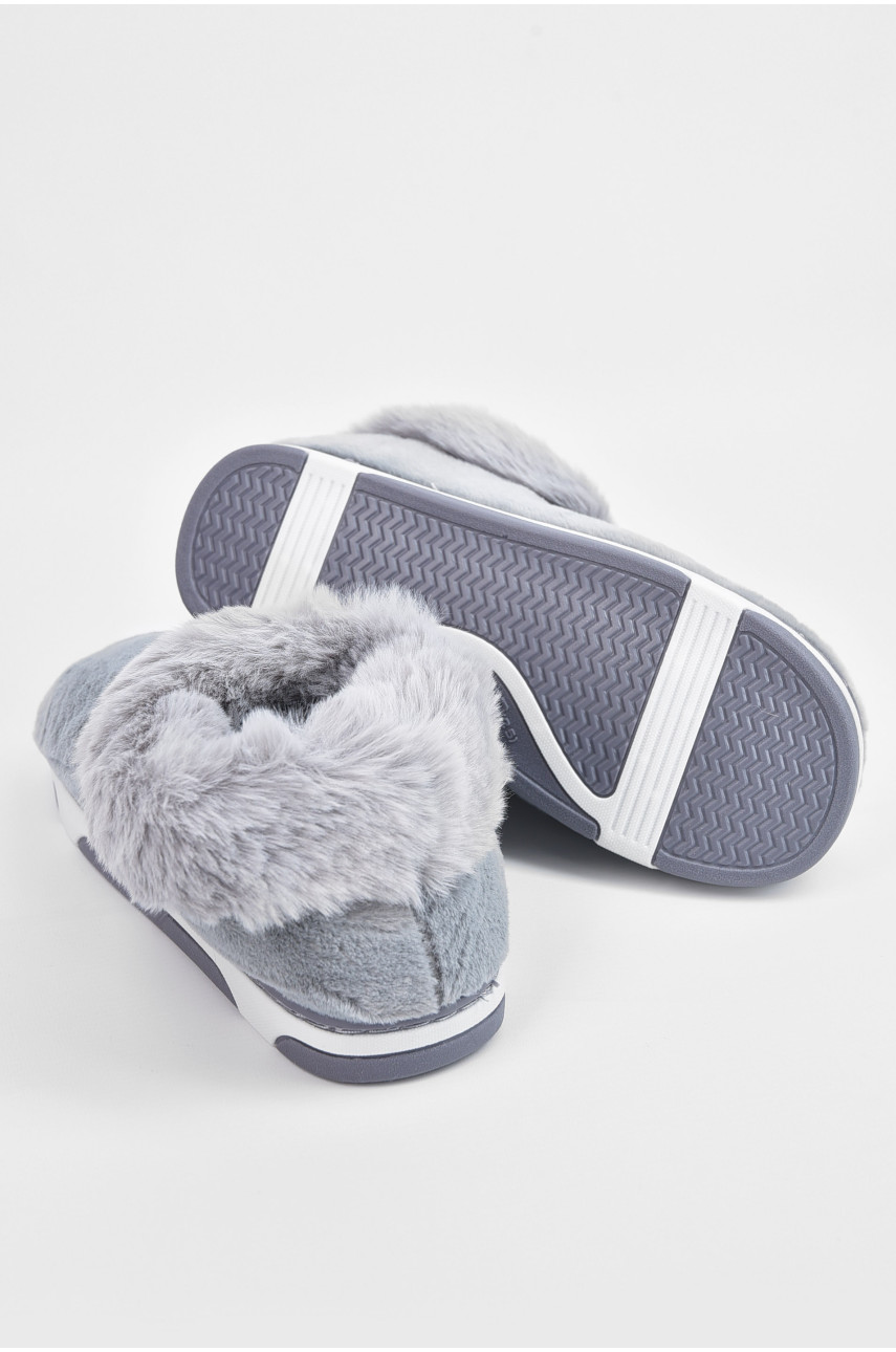 Капці кімнатні чоловічі сірого кольору XRY-7 195373