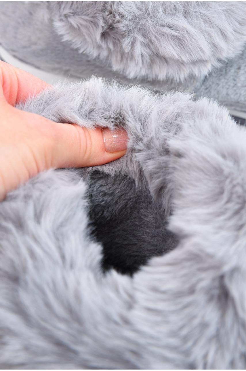 Капці кімнатні чоловічі сірого кольору XRY-7 195373