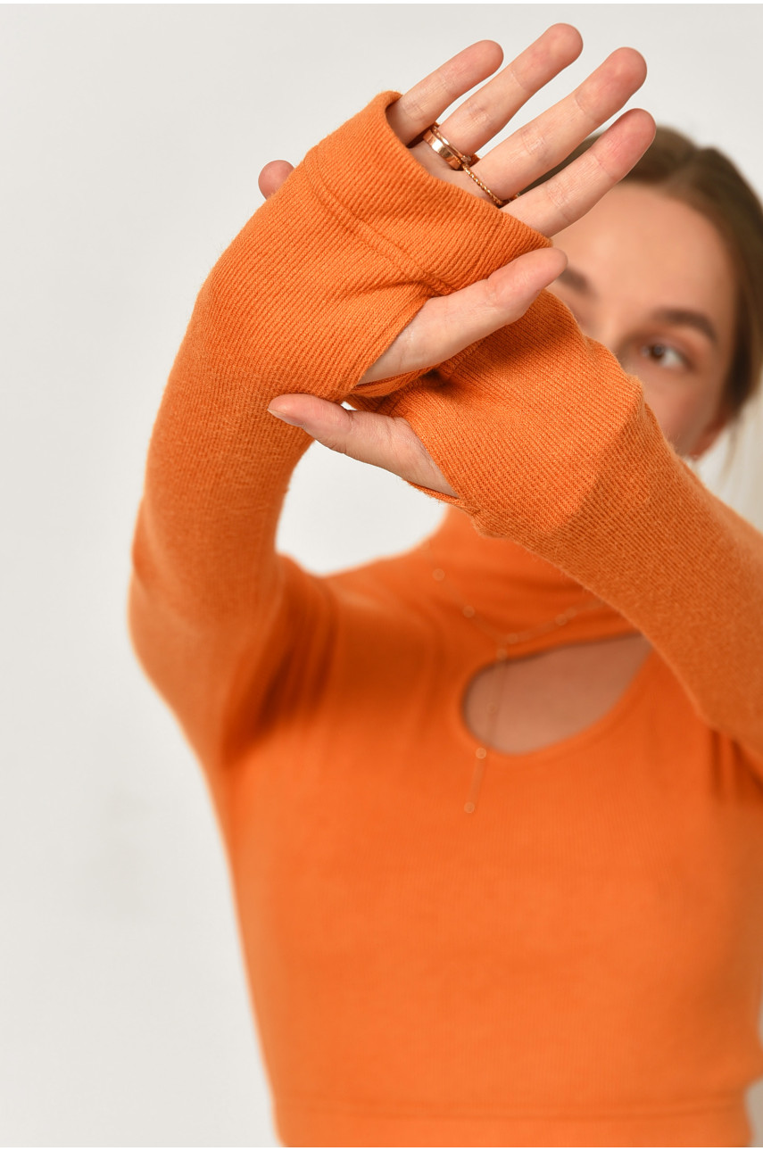 Костюм жіночий помаранчевого кольору 0782 195426