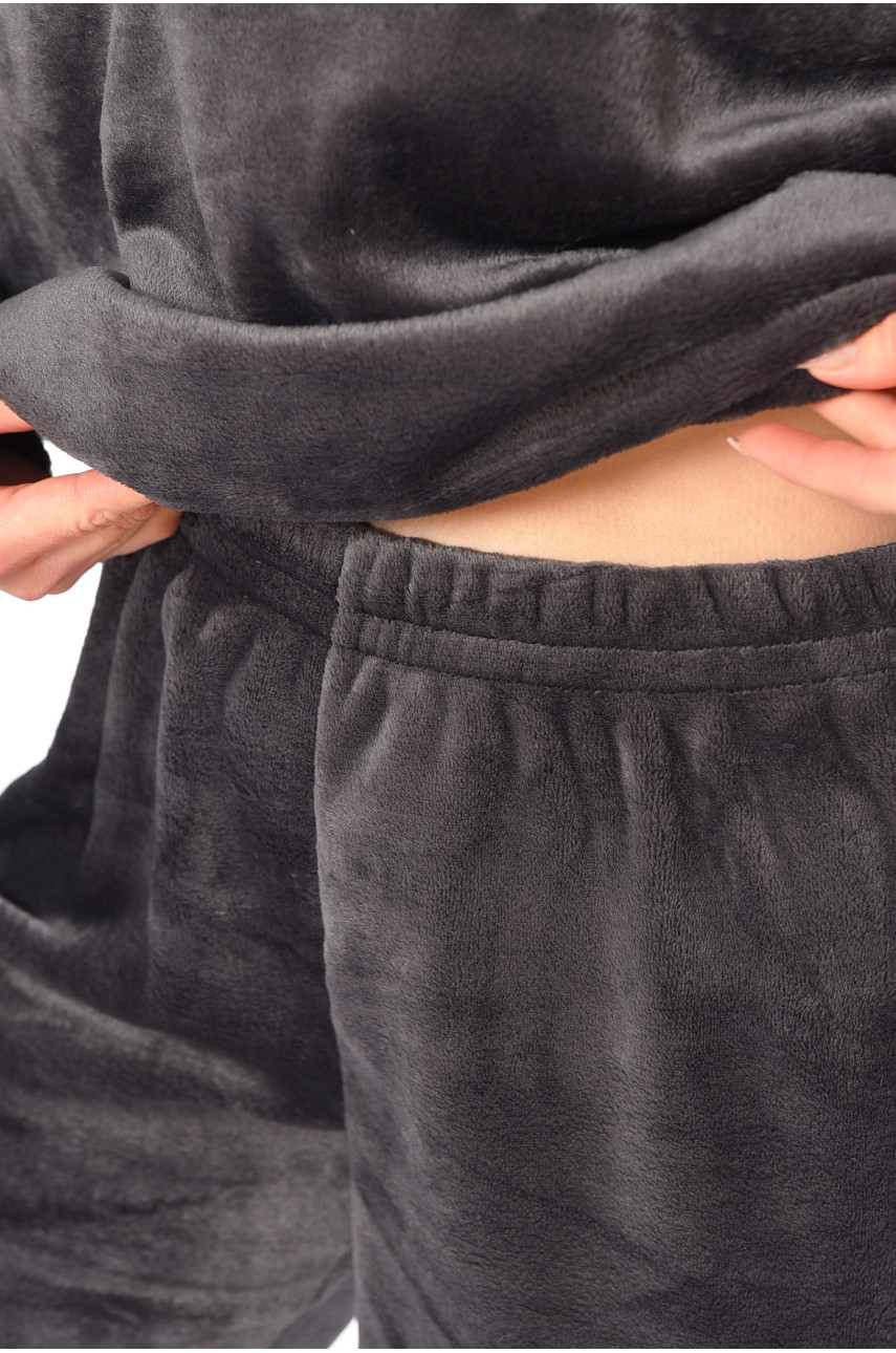 Піжама жіноча сірого кольору 195442