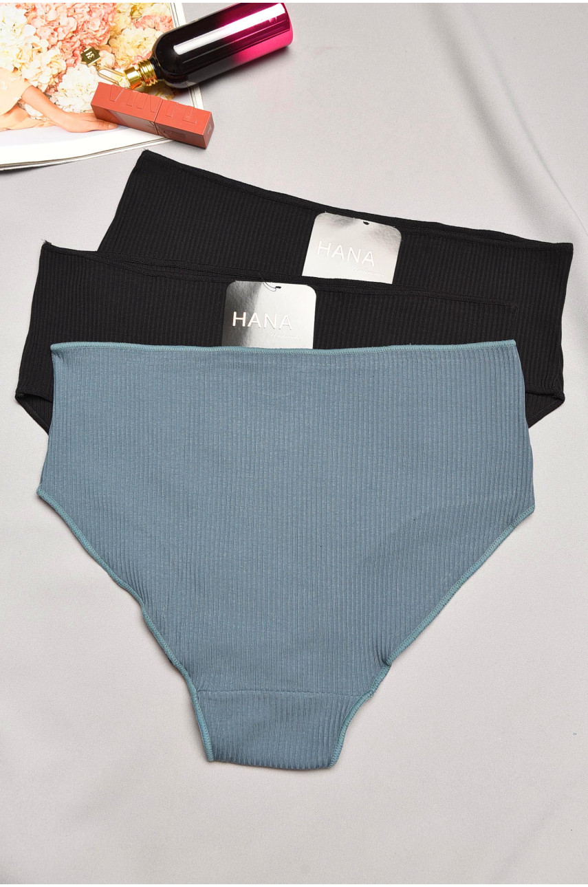 Набор трусов женских полубатальных 3 штуки 57259 195499