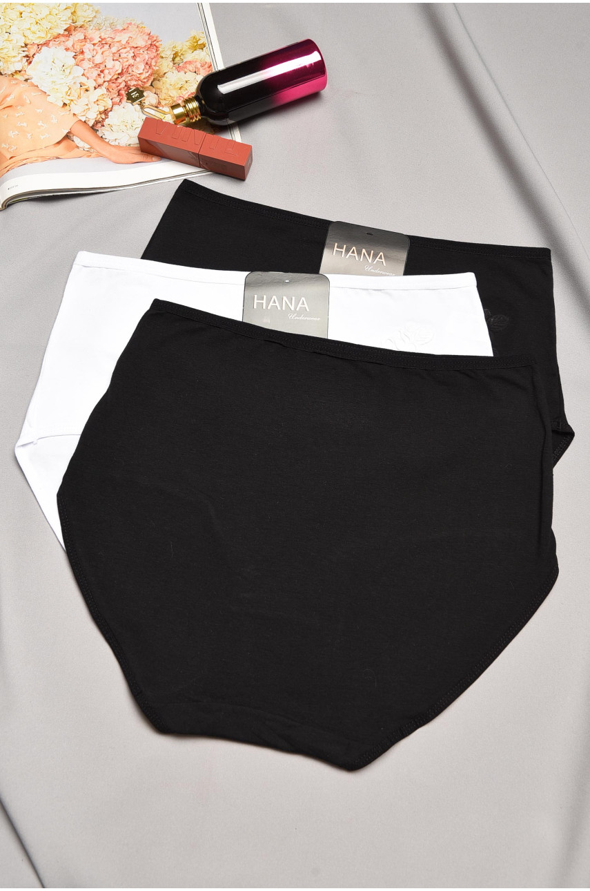 Набор трусов женских полубатальных 3 штуки 24129 195507