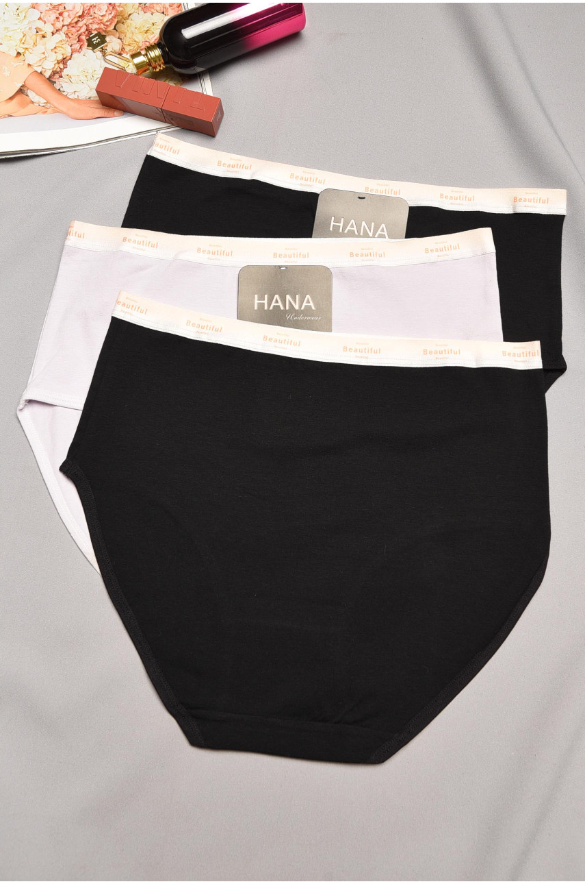 Набор трусов женских полубатальных 3 штуки 21003 195515