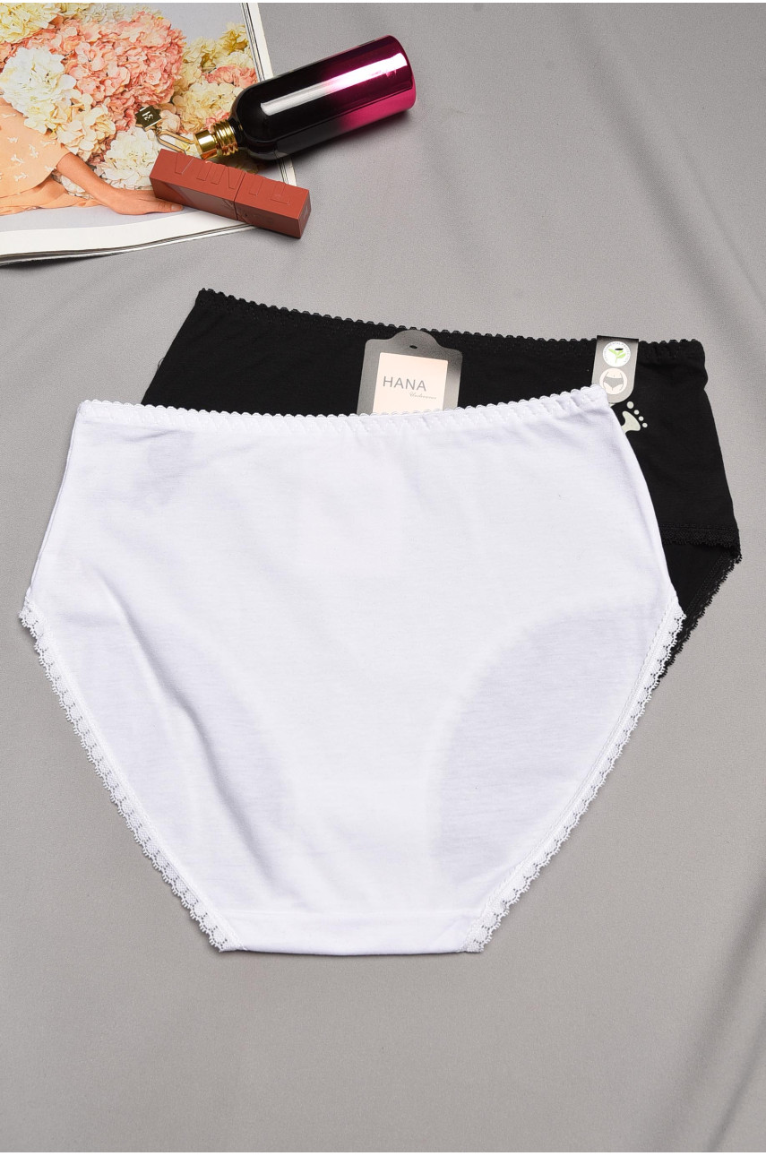Набор трусов женских полубатальных 2 штуки 70018 195519