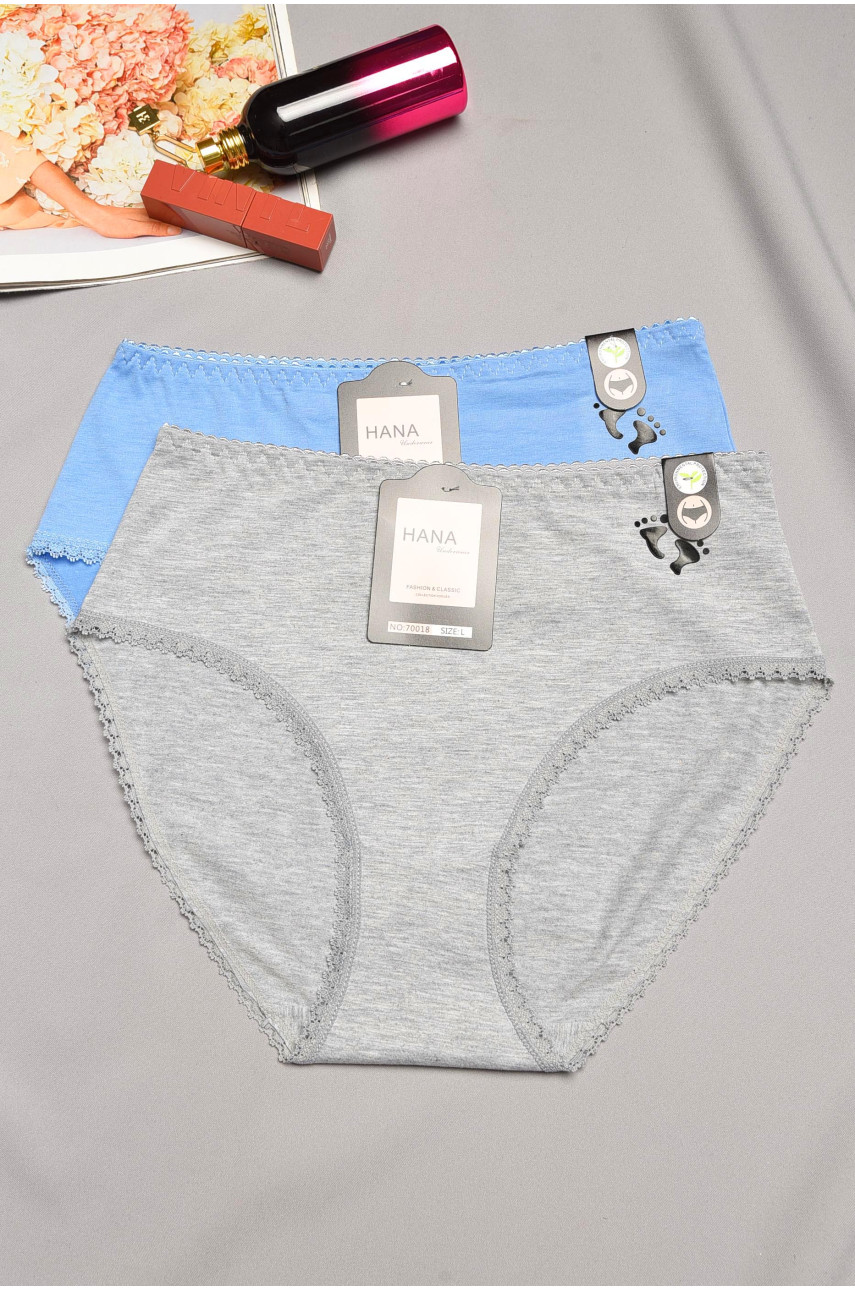 Набор трусов женских полубатальных 2 штуки 70018 195520