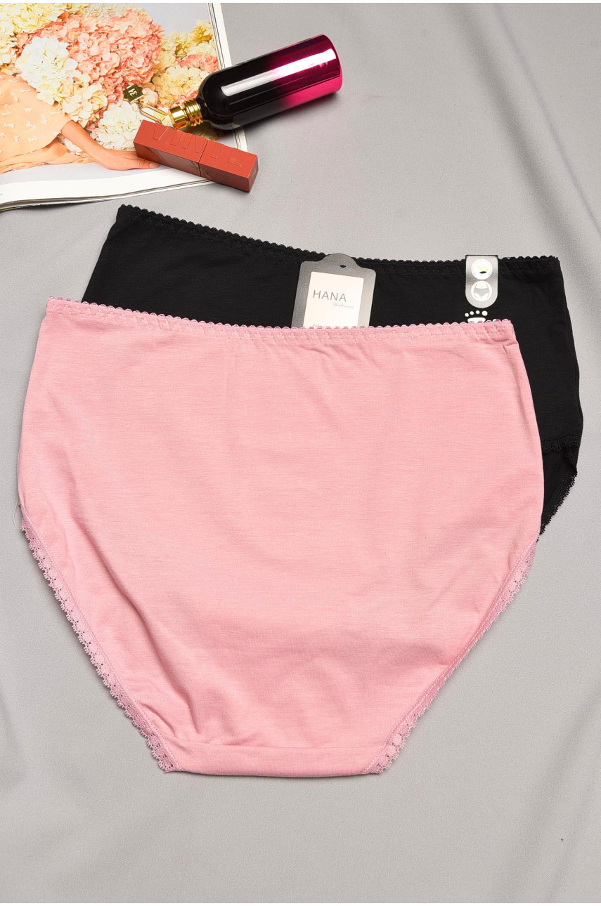 Набор трусов женских полубатальных 2 штуки 70018 195521
