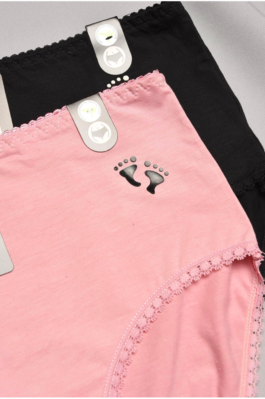 Набор трусов женских полубатальных 2 штуки 70018 195521