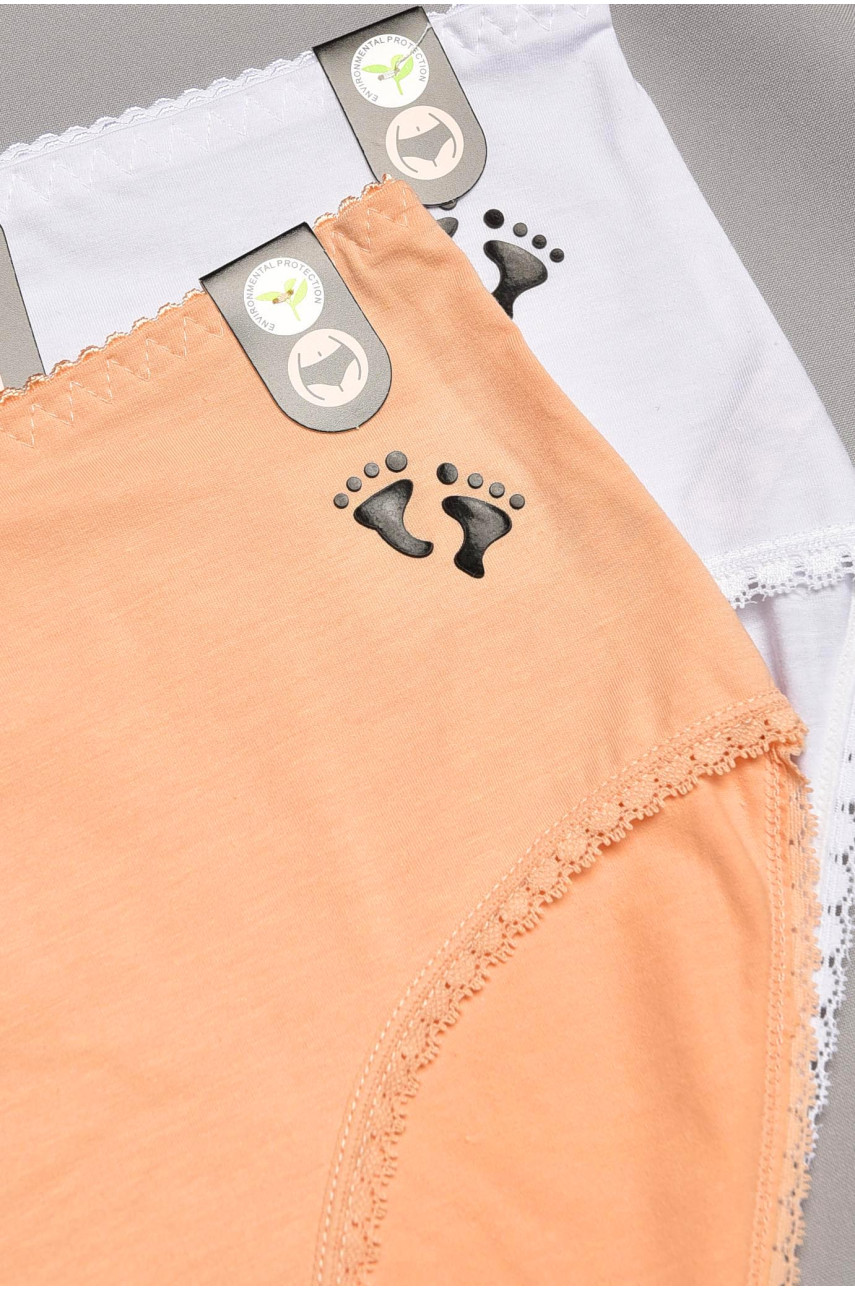 Набор трусов женских полубатальных 2 штуки 70018 195522