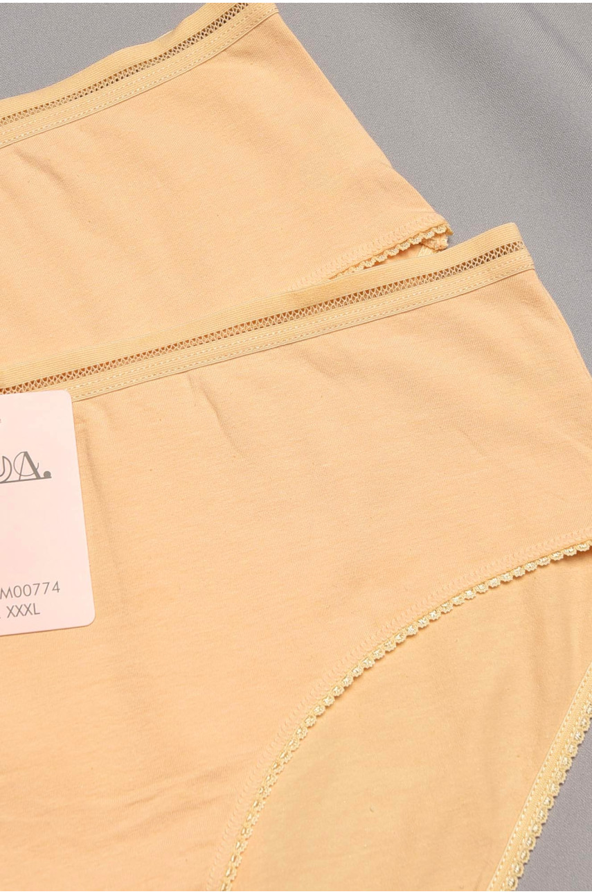 Набор трусов женских полубатальных 2 штуки 00774 195529