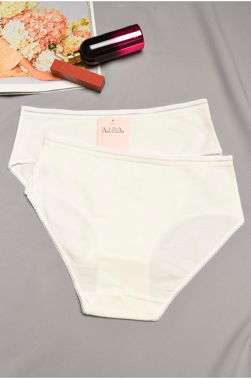 Набор трусов женских полубатальных 2 штуки 00774 195532