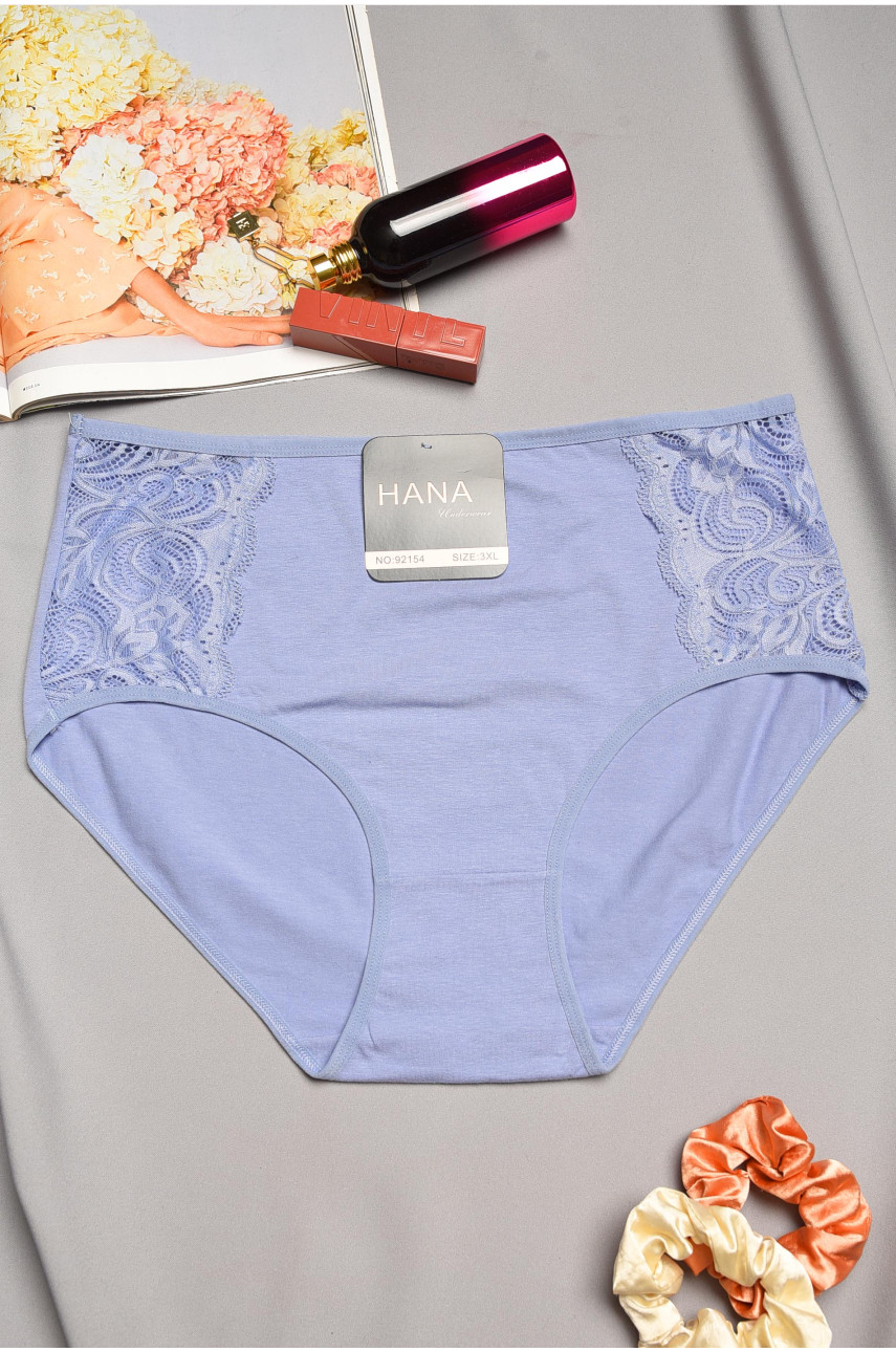 Трусы женские полубатальные сиреневого цвета 92154 195558 Трусы женские полубатальные сиреневого цвета 92154 195558