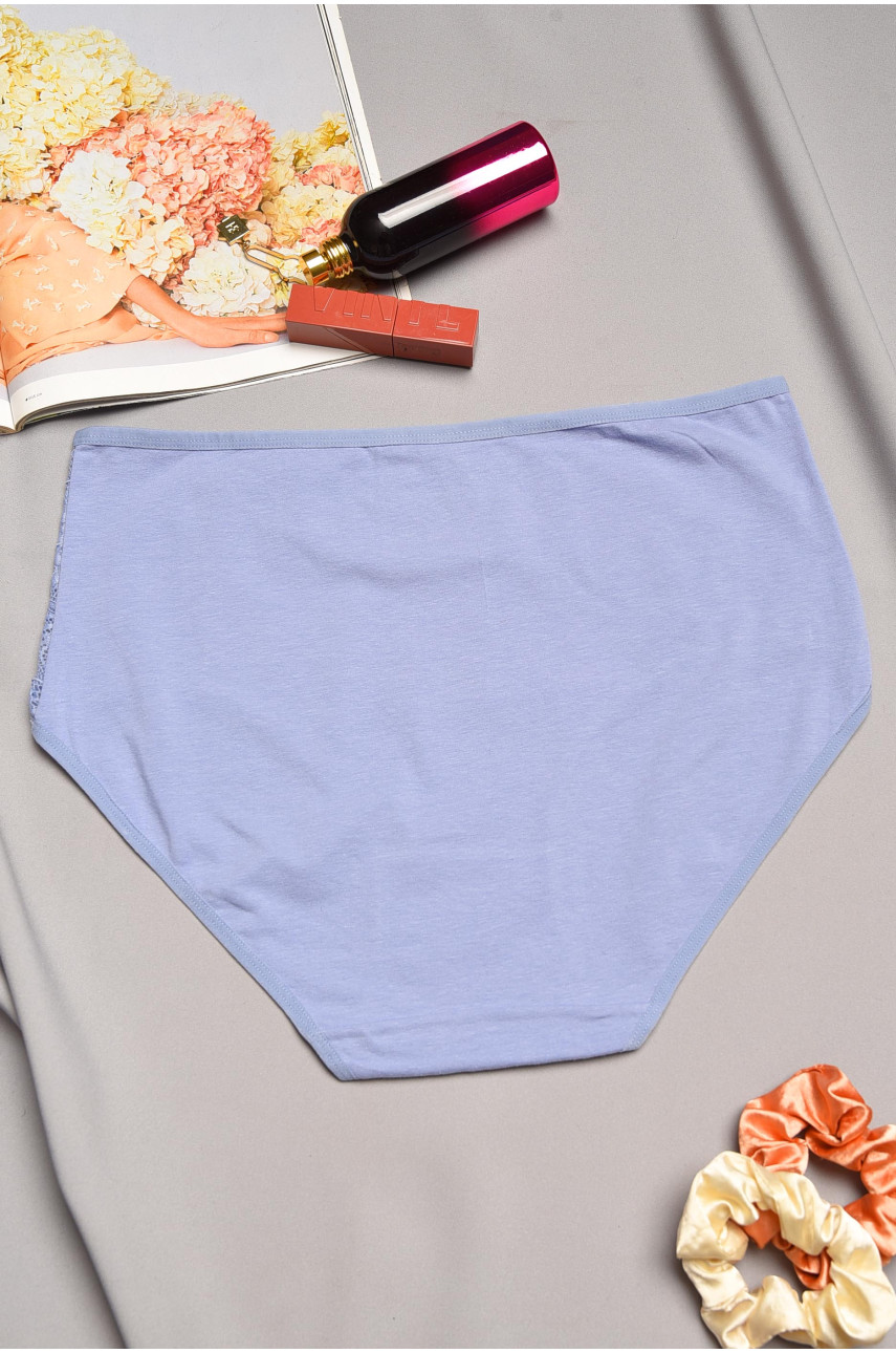 Трусы женские полубатальные сиреневого цвета 92154 195558 Трусы женские полубатальные сиреневого цвета 92154 195558