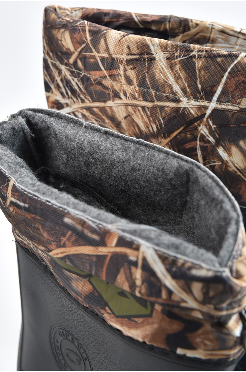 Чоботи чоловічі піна з фетровим утеплювачем чорного кольору С22А 195587