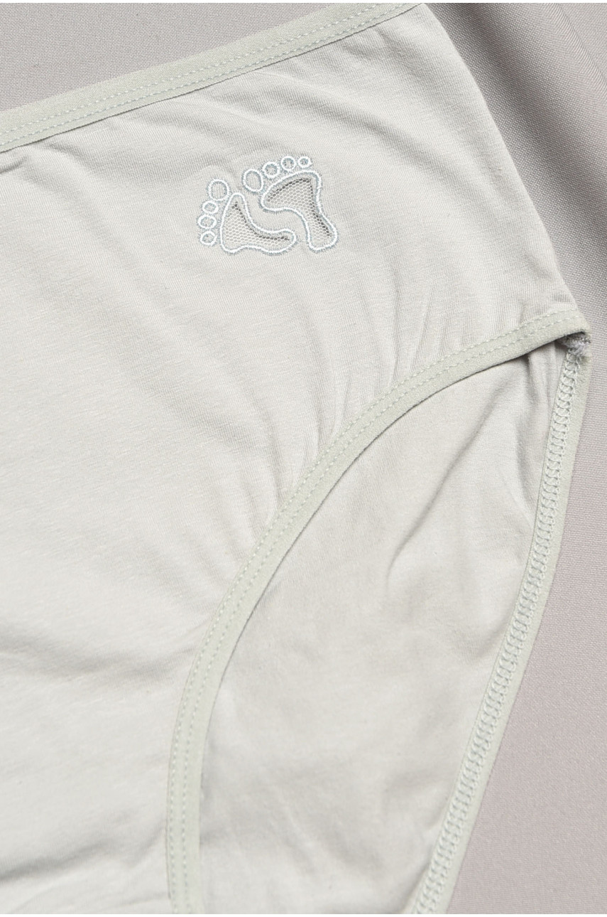 Труси жіночі напівбатальні м'ятного кольору 3889 195600