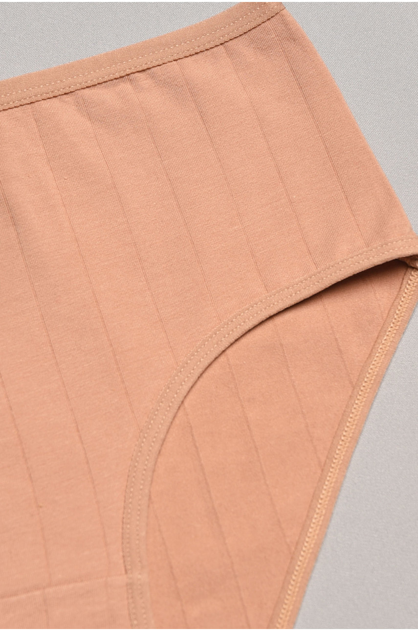 Труси жіночі напівбатальні кольору мокко 518 195611