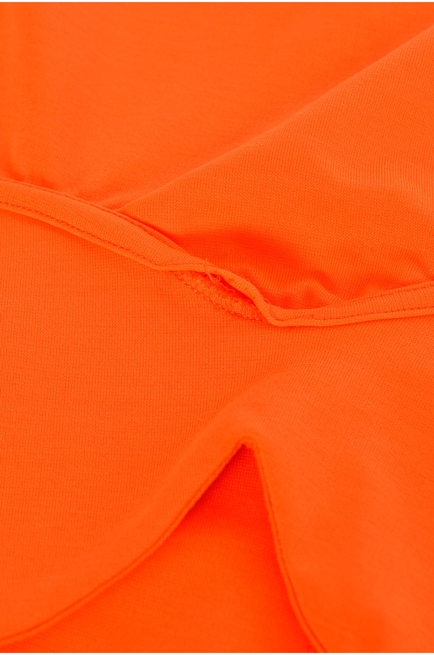 Сарафан женский оранжевого цвета Уценка 195658 Сарафан женский оранжевого цвета Уценка 195658