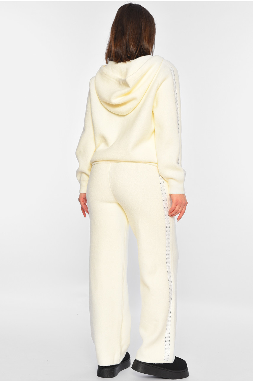 Костюм альпака женский молочного цвета 30739 195805 Костюм альпака женский молочного цвета 30739 195805