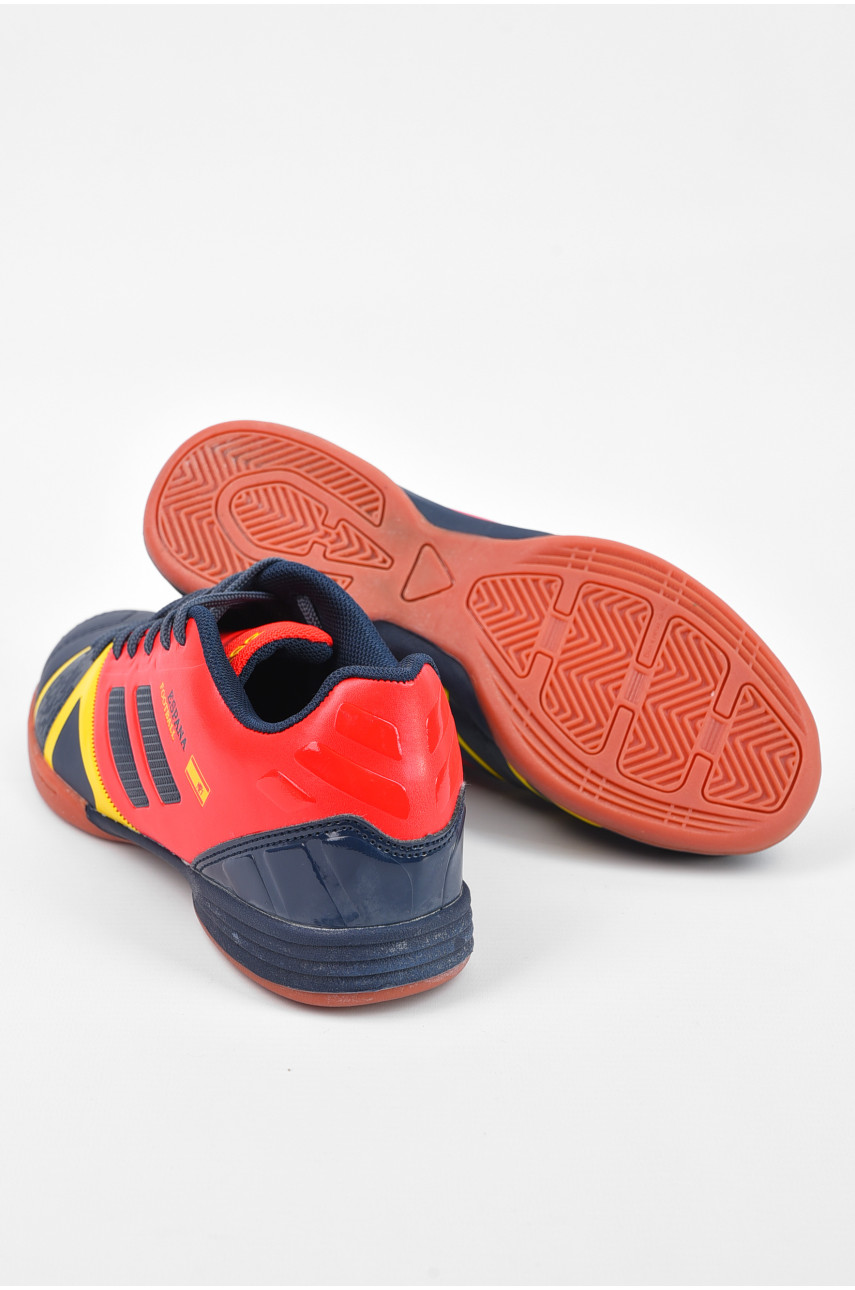 Бутсы подростковые для мальчика темно-синего цвета B8012-5Z 195828 Бутсы подростковые для мальчика темно-синего цвета B8012-5Z 195828