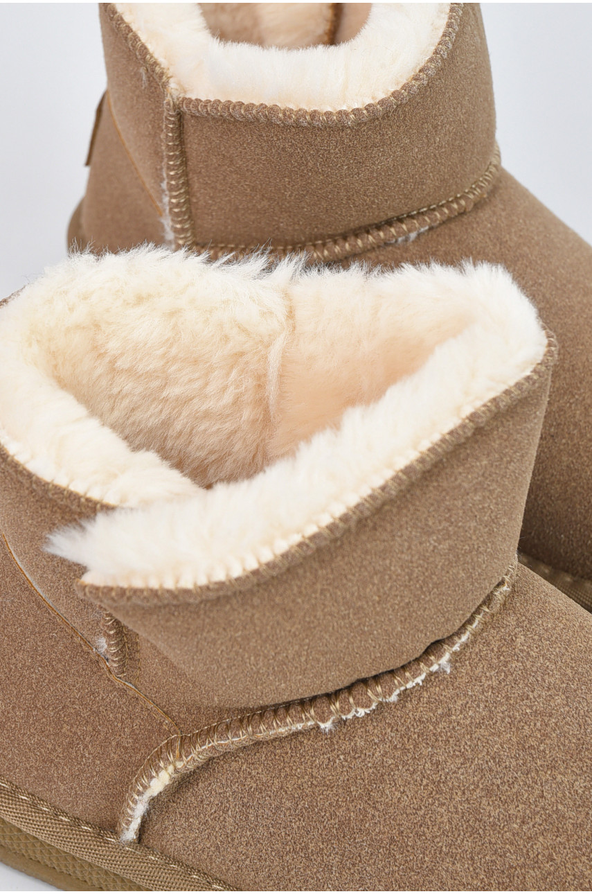 Уггі дитячі штучна замша кольору кемел а313 196018