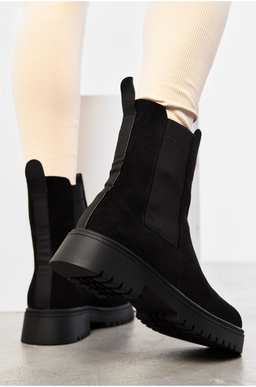 Ботинки женские зимние черного цвета 3143-3 196072