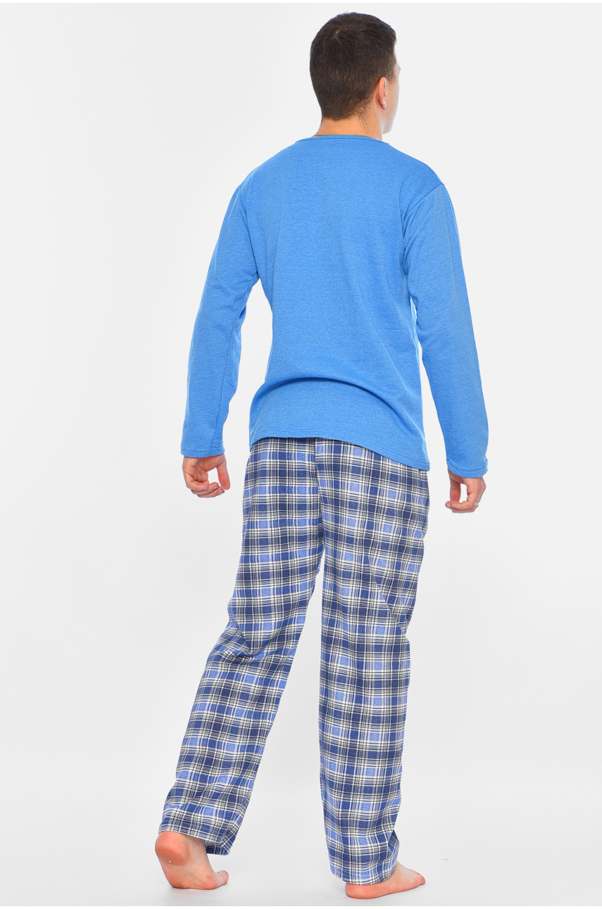 Піжама чоловіча утеплена синього кольору. 15488 196168