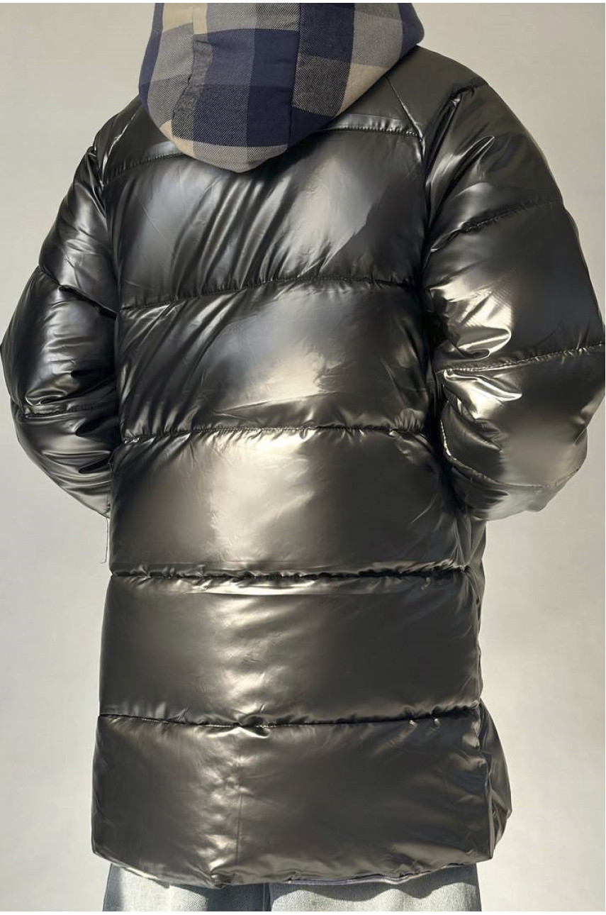 Куртка дитяча для хлопчика єврозима сірого кольору 2021-К2 196187