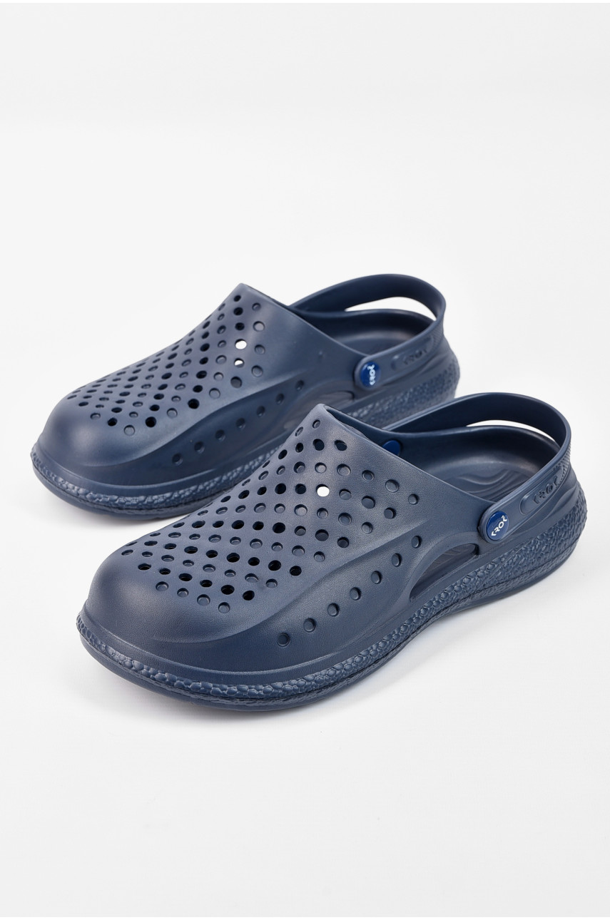 Кроксы мужские темно-синего цвета с-99 196191