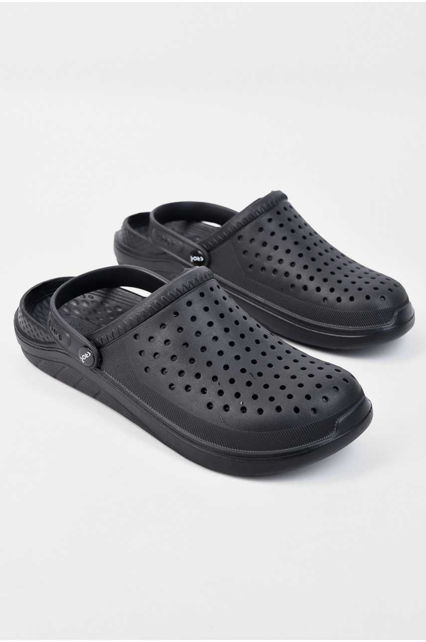 Крокси чоловічі чорного кольору с-68 196194