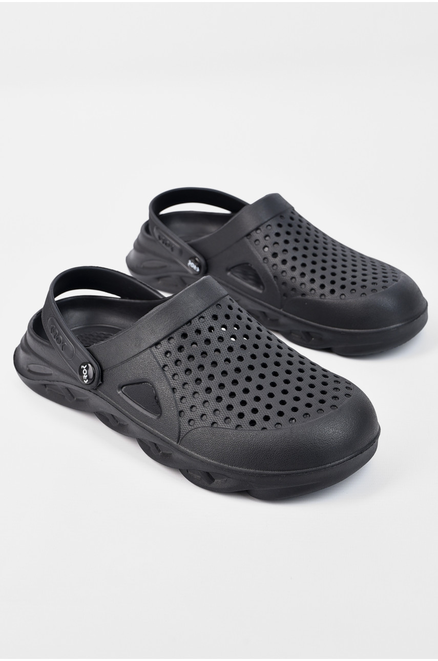 Кроксы мужские черного цвета с-92 196195