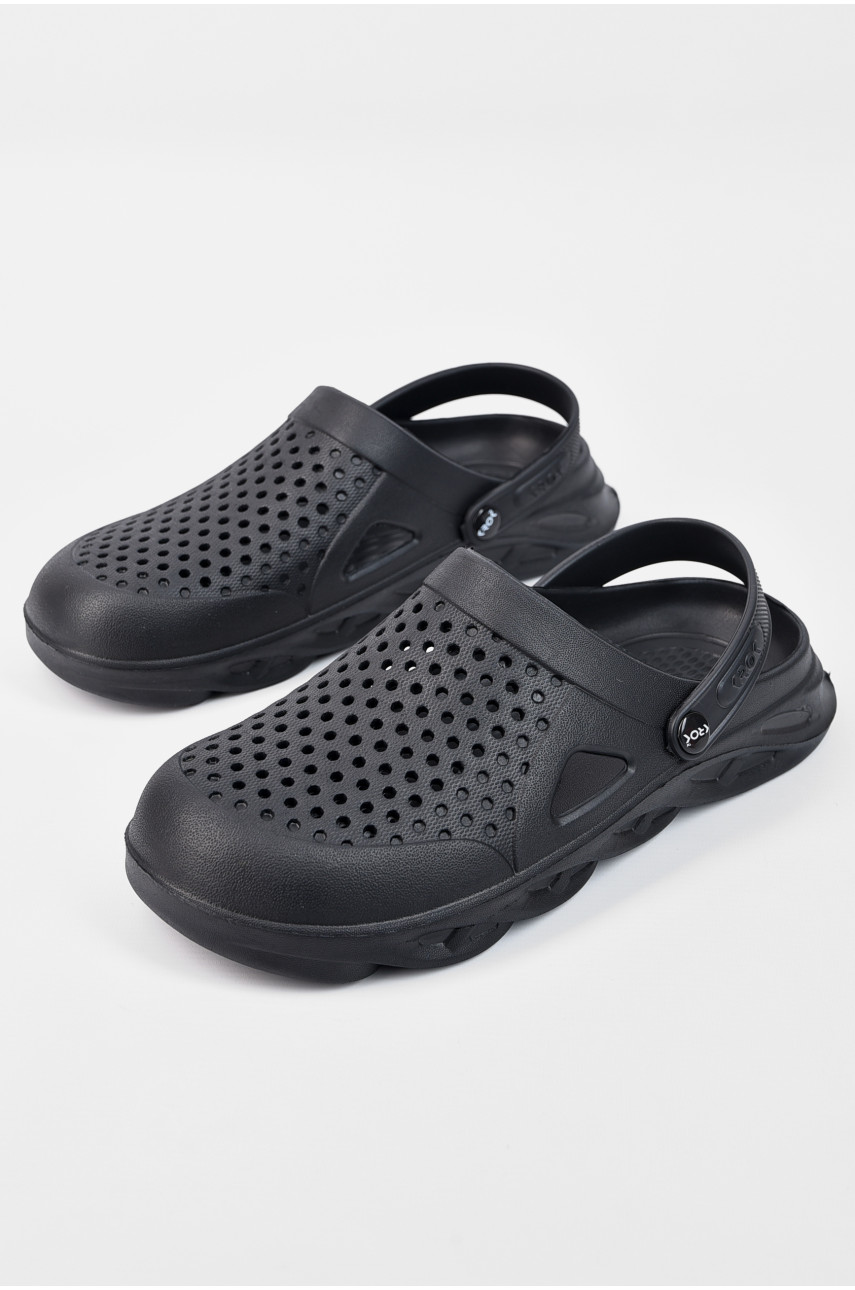 Кроксы мужские черного цвета с-92 196195