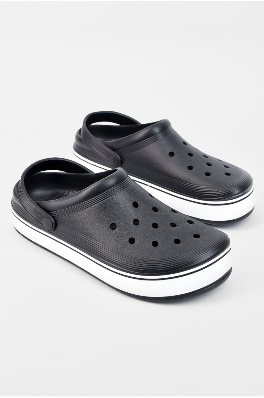 Кроксы мужские черного цвета 523 196196
