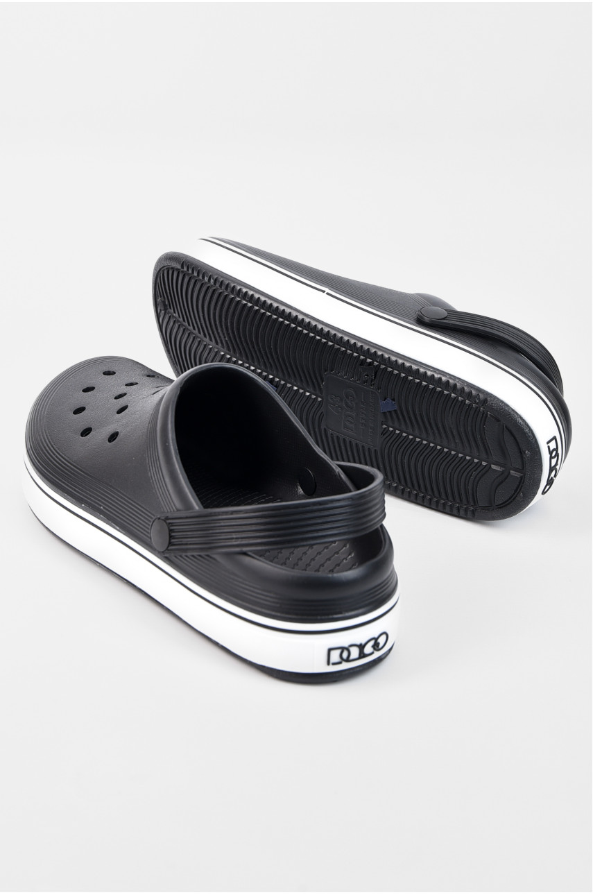 Кроксы мужские черного цвета 523 196196