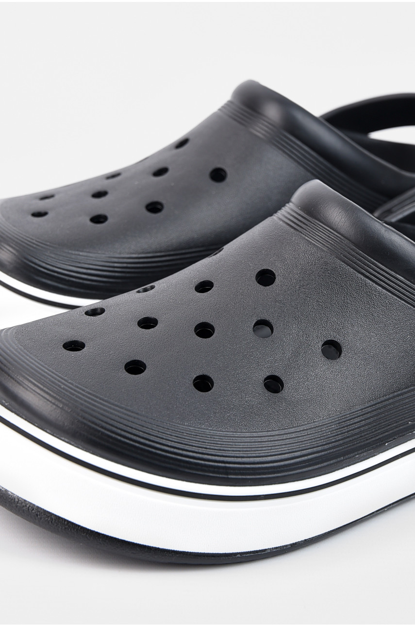 Кроксы мужские черного цвета 523 196196