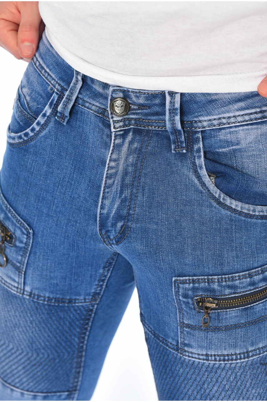 Джинсы мужские синего цвета 8336 196201 Джинсы мужские синего цвета 8336 196201