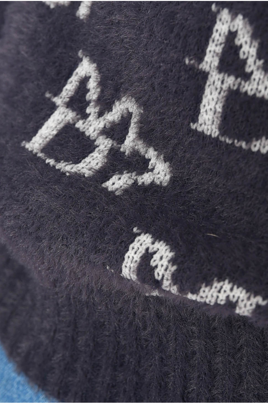 Свитер детский для девочки серого цвета 215 196209 Свитер детский для девочки серого цвета 215 196209