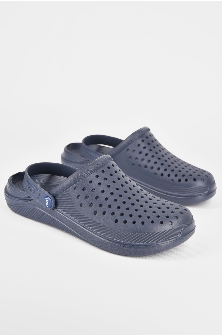 Крокси чоловічі темно-синього кольору с-68 196212 Крокси чоловічі темно-синього кольору с-68 196212