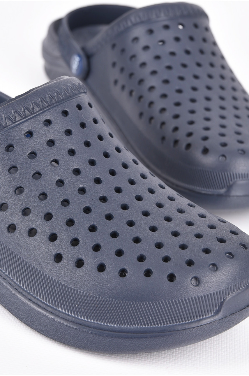 Крокси чоловічі темно-синього кольору с-68 196212 Крокси чоловічі темно-синього кольору с-68 196212