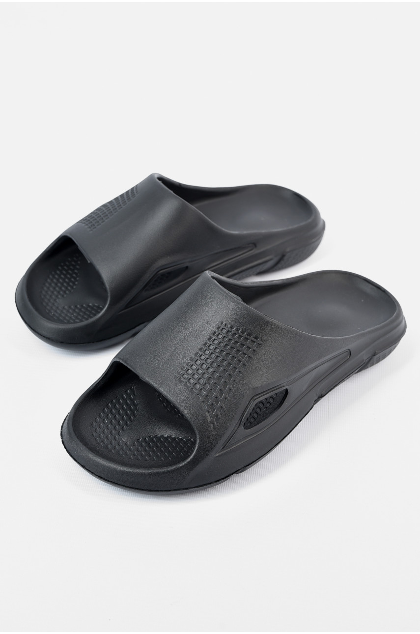 Шлепанцы пена мужские черного цвета П-43 196290 Шлепанцы пена мужские черного цвета П-43 196290