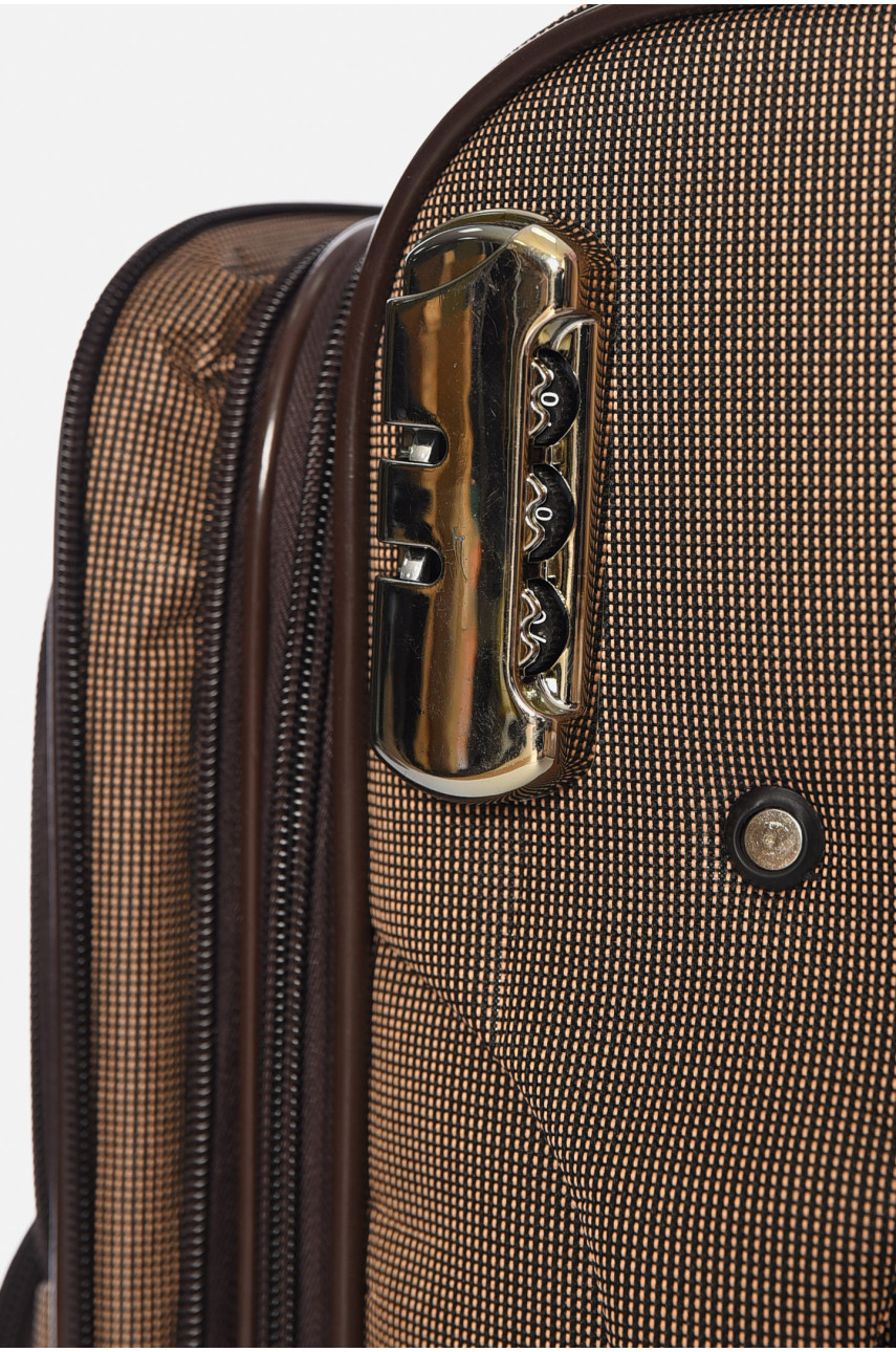 Чемодан дорожный коричневого цвета 41л 196318