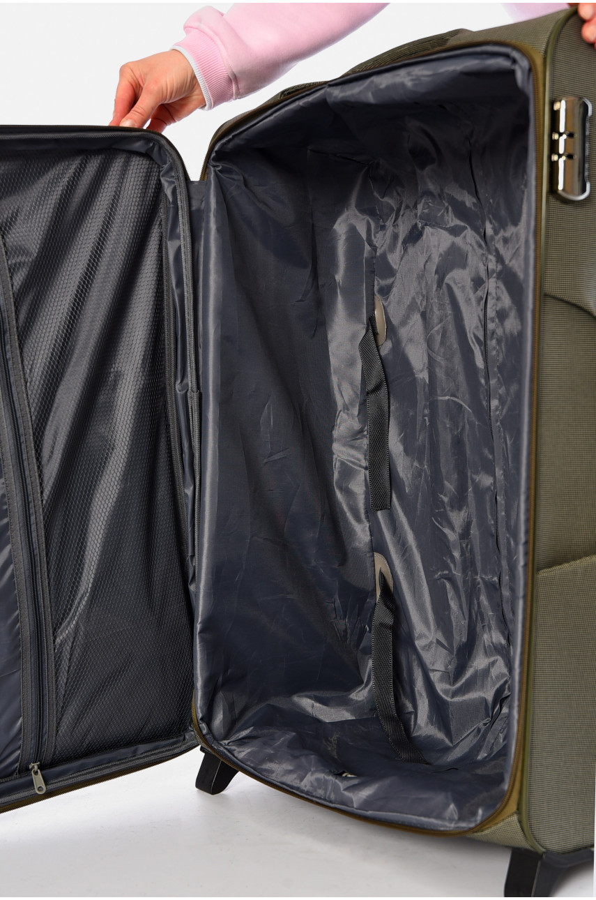 Валіза дорожня зеленого кольору 96л 196320