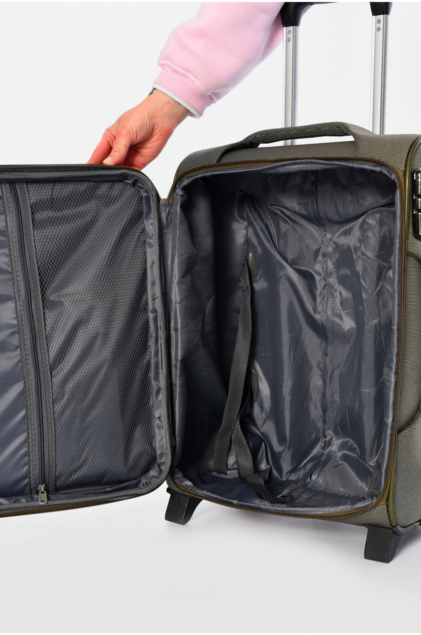 Валіза дорожня зеленого кольору 41л 196322