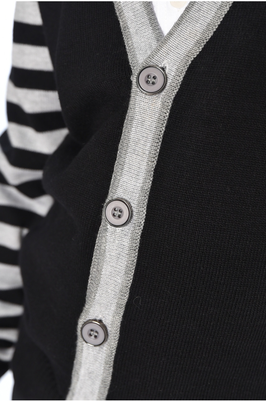 Кофта дитяча для хлопчика чорного кольору 50968-14 196340