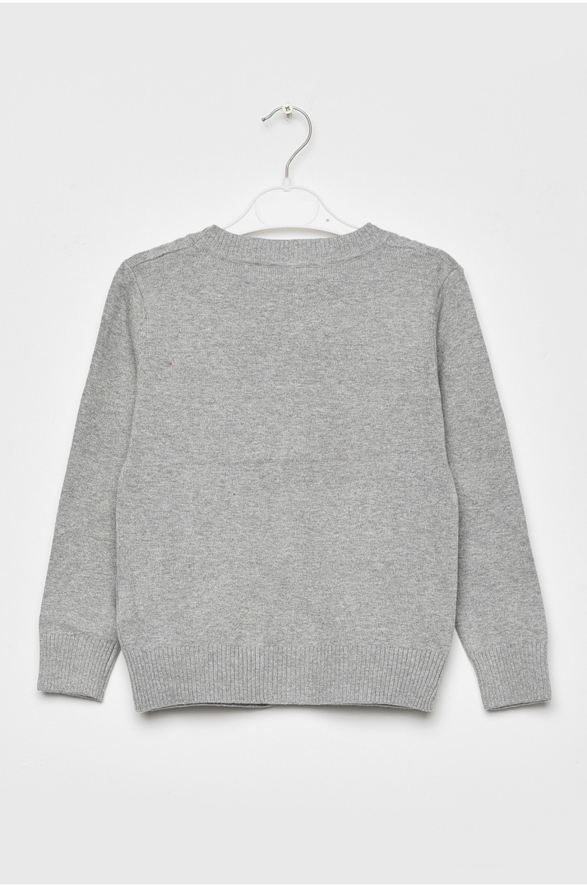 Кофта дитяча для хлопчика сірого кольору 8234 196362