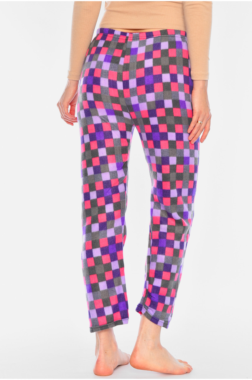 Пижамные штаны женские разноцветные 196395 Пижамные штаны женские разноцветные 196395
