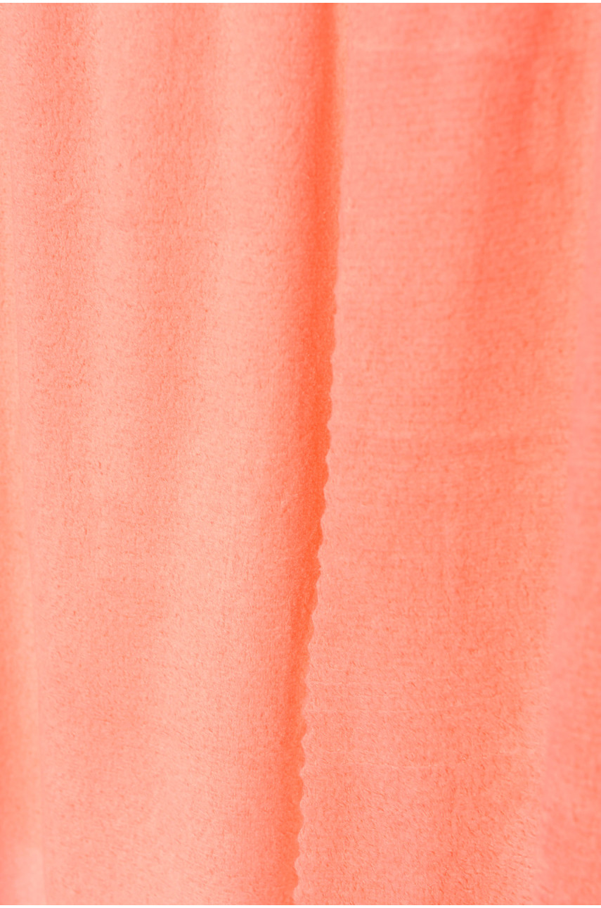 Набор однотонных полотенец из микрофибры банное+для лица персикового цвета 113977 196446