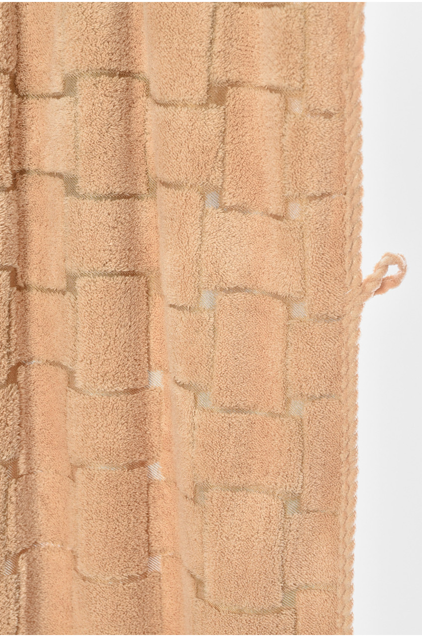 Полотенце банное микрофибра бежевого цвета 95-573 196473