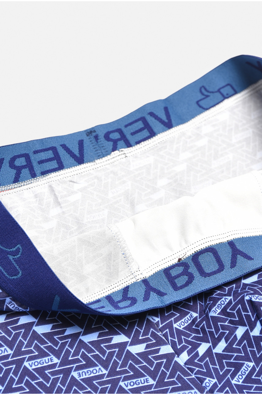 Боксери чоловічі синього кольору 6223 196476