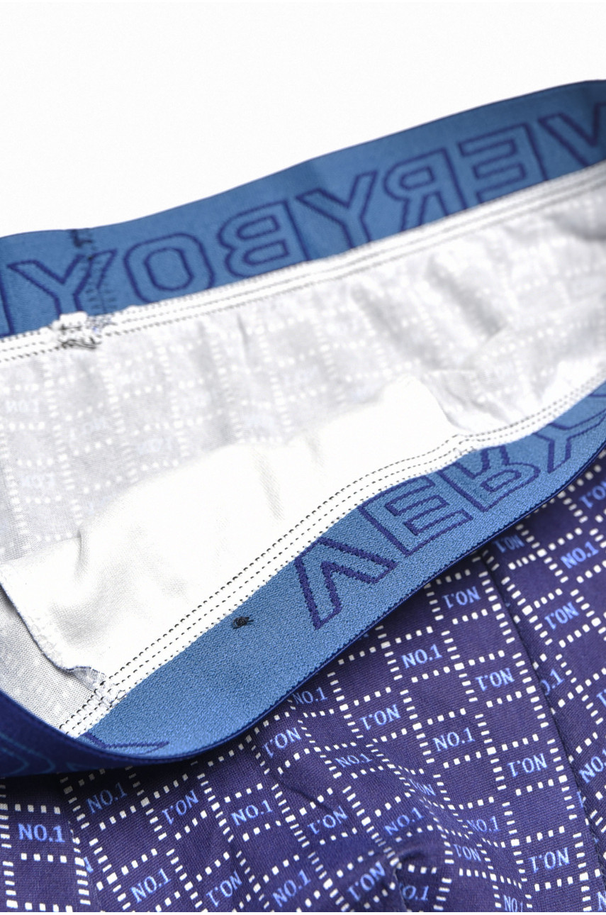 Боксери чоловічі синього кольору 6213 196481