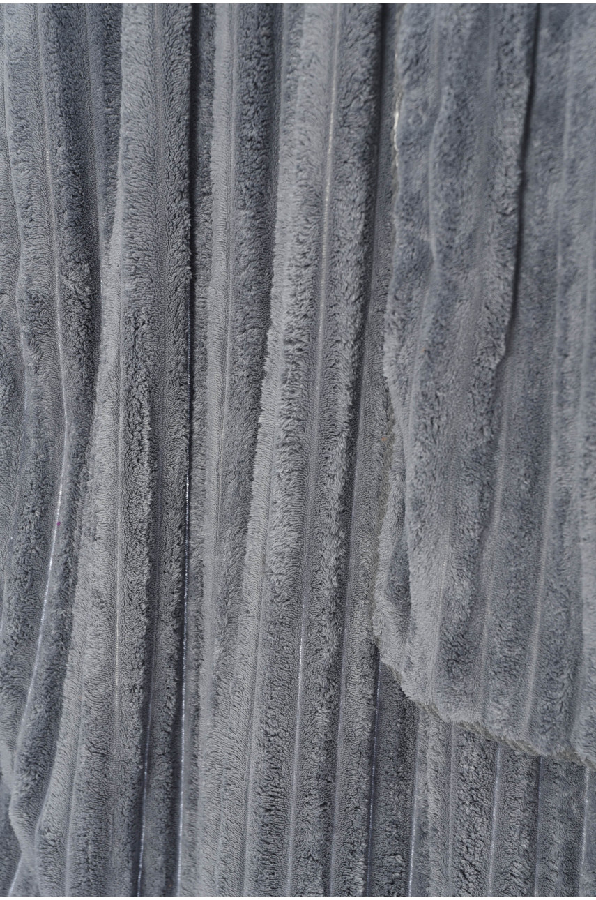 Набір однотонних рушників з мікрофібри банне+для обличчя сірого кольору 98-754 196590